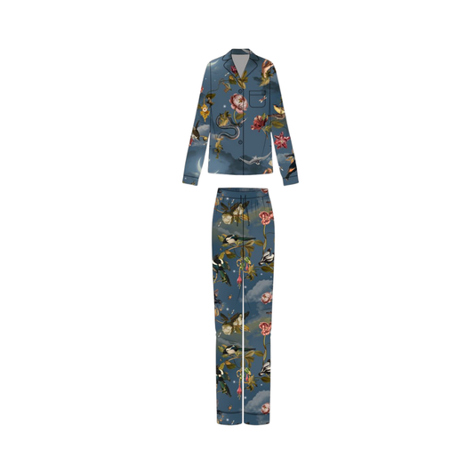 Pijama Long Sleeved Eden Blue