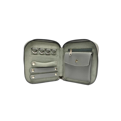 Joyero de Viaje Holly Gris Oscuro Tigre