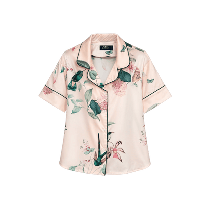 Pijama Short Ivory Hummingbird