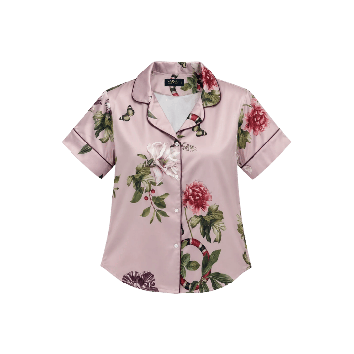 Pijama Short Pink Serpent