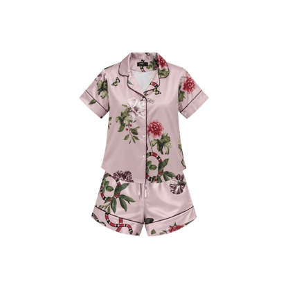 Pijama Short Pink Serpent