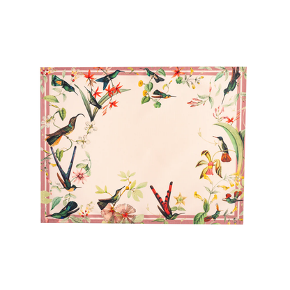 Individuales Pink Hummingbird