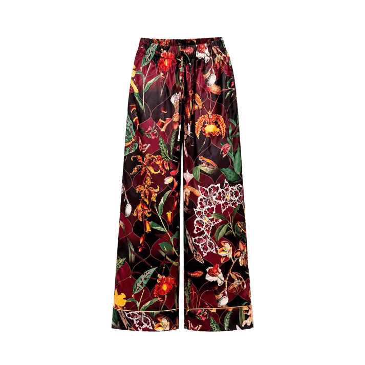 Pijama Pantalón Orquideas Tigre