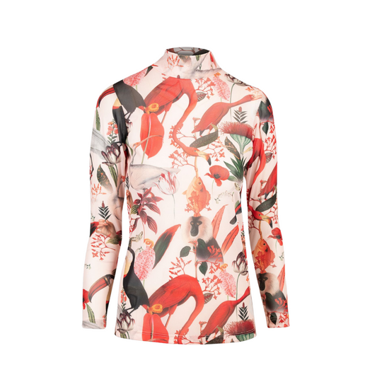 Mesh Top Red Jungle