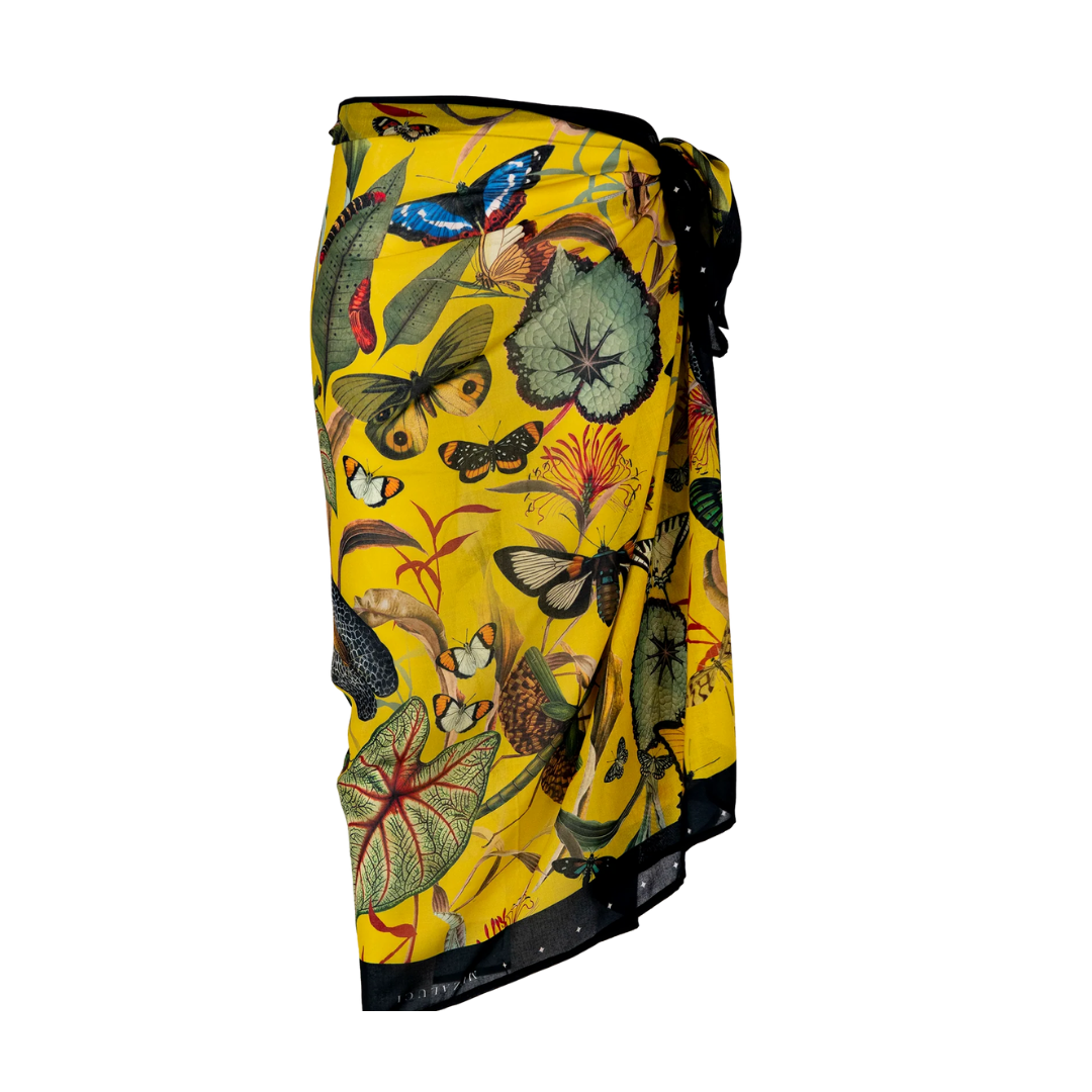 Pareo Yellow Butterfly