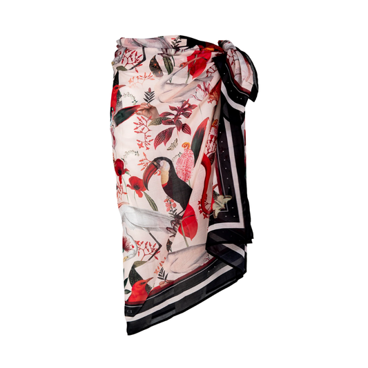 Pareo Red Jungle