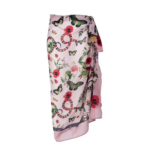 Pareo Pink Serpent
