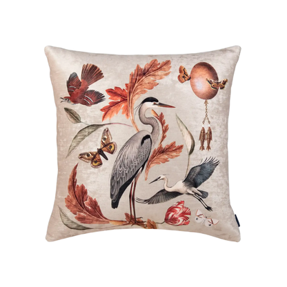 Cojin Aurora Heron Velvet
