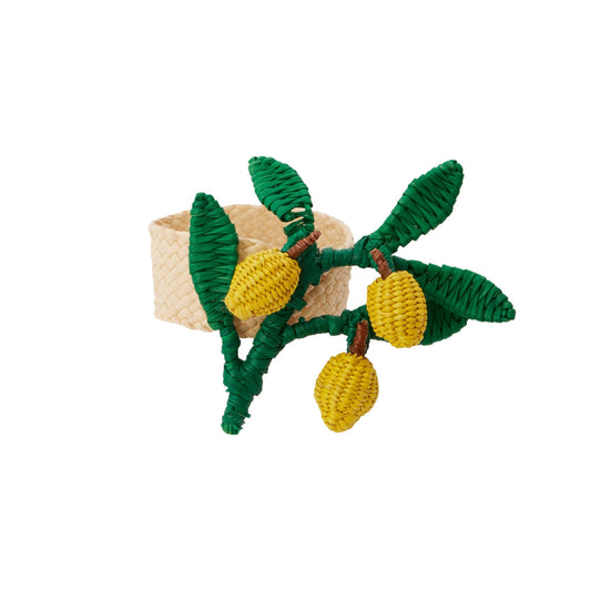 Napkin Ring Lemon Branch Set de 6