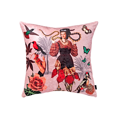 Cojin Santandercito Woman Serpent Velvet