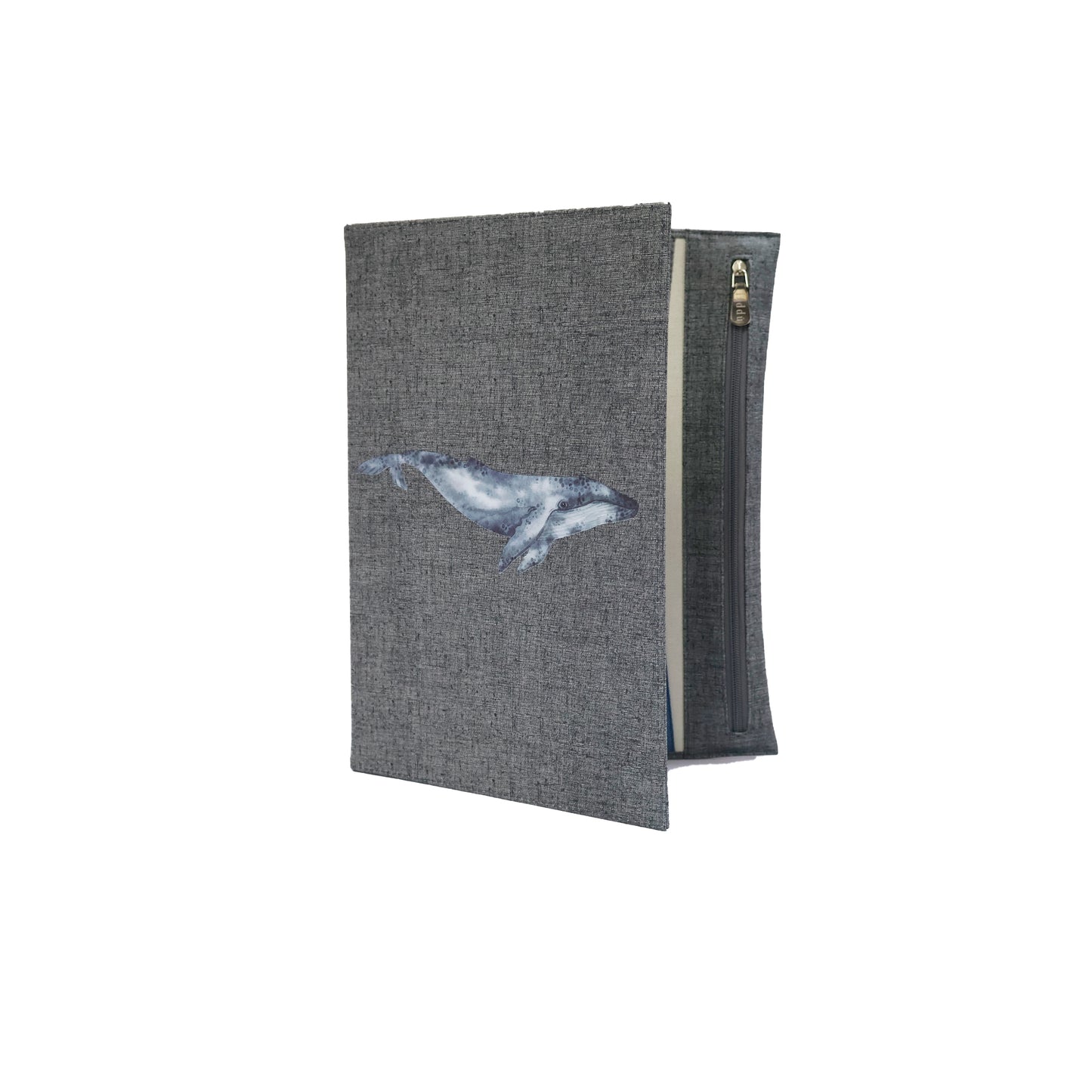 Backgammon de Viaje Fiore Grafito Ballena Gris