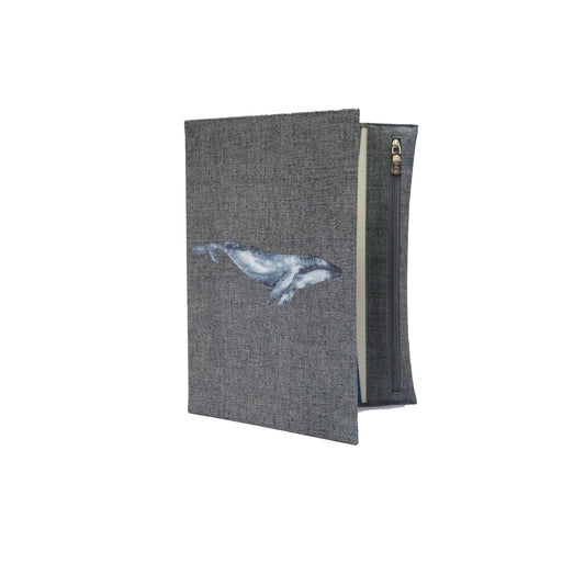 Backgammon de Viaje Fiore Grafito Ballena Gris