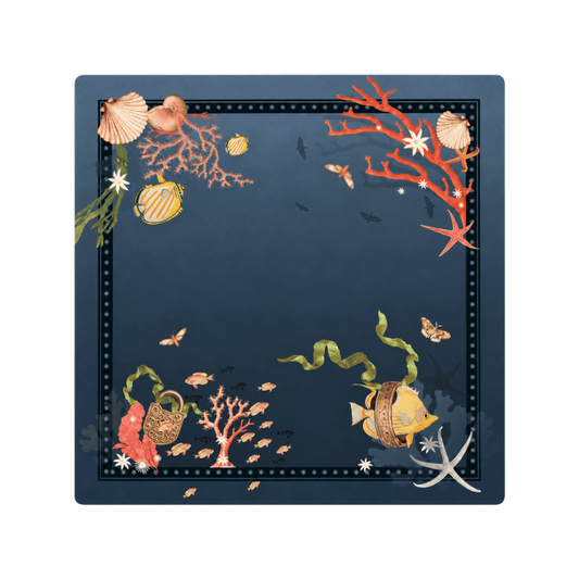 Mat Mahjong Viajero Coralina