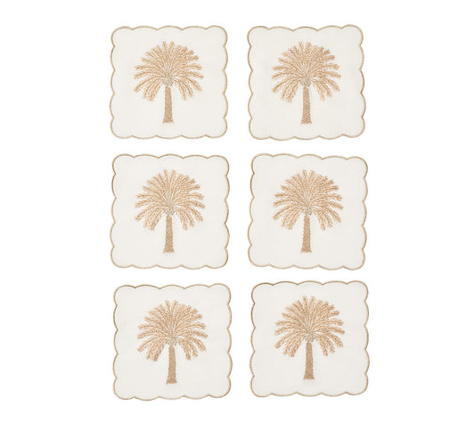Servilleta Cocktail Date Palm Set de 6
