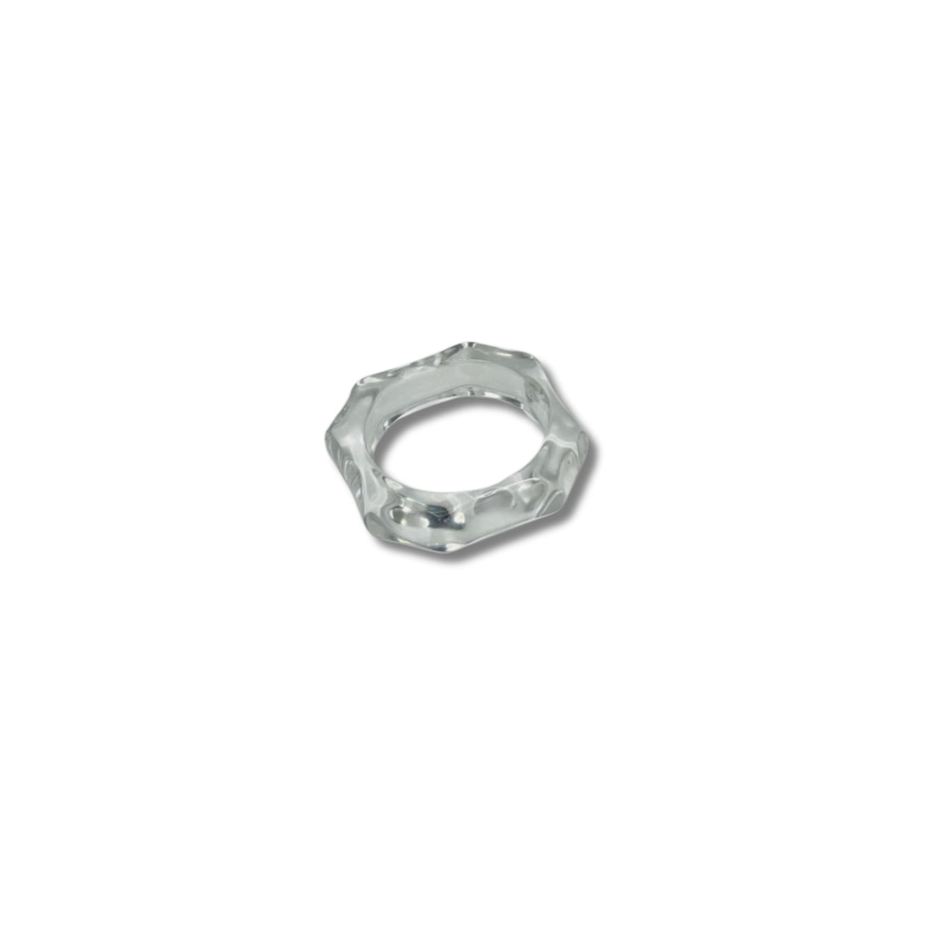 Acrylic Napkin Rings Set de 6