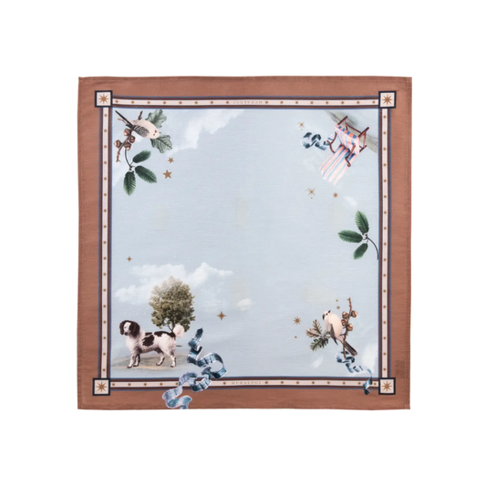 Servilleta Doghouse Blue