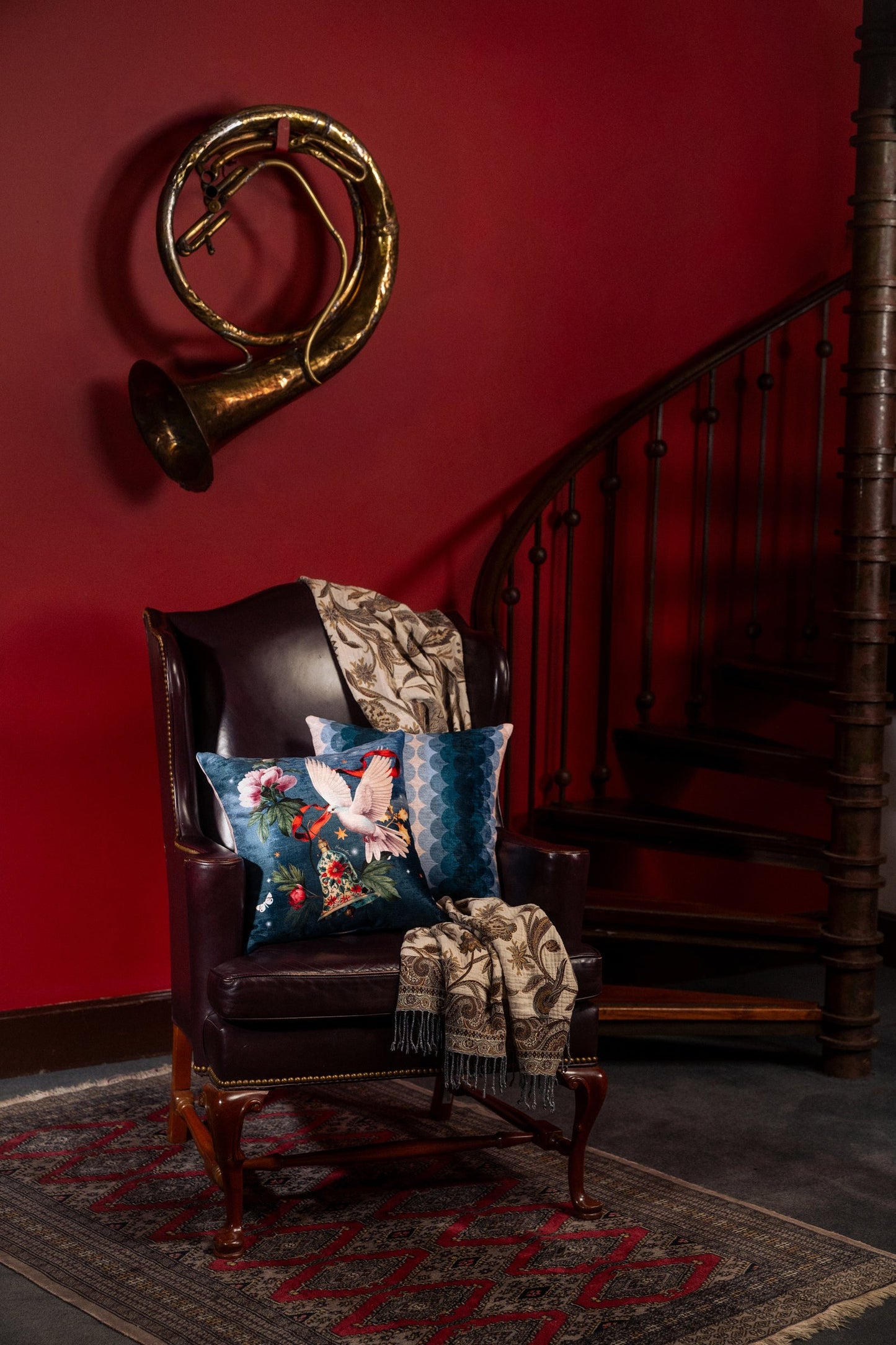 Cojin Natividad Velvet