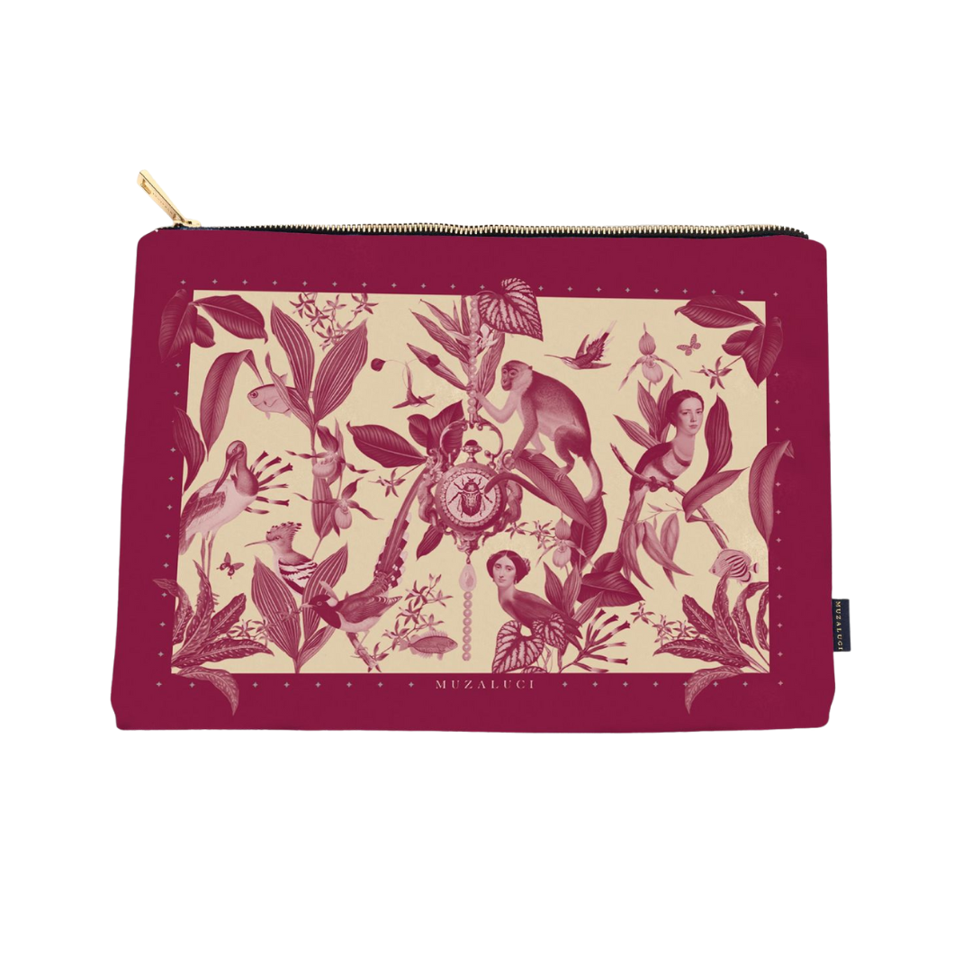 Blue Eyes Wine Hand Bag