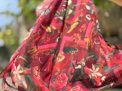 Pareo Flor de Kahlo