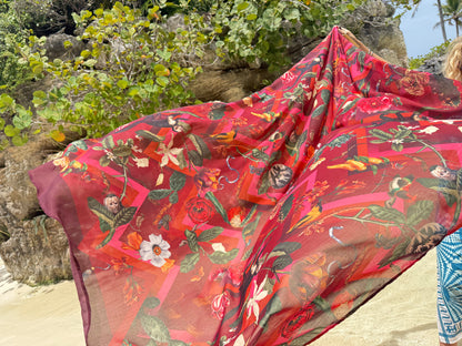 Pareo Flor de Kahlo