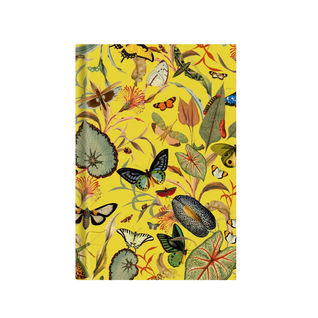 Libreta Yellow Butterfly