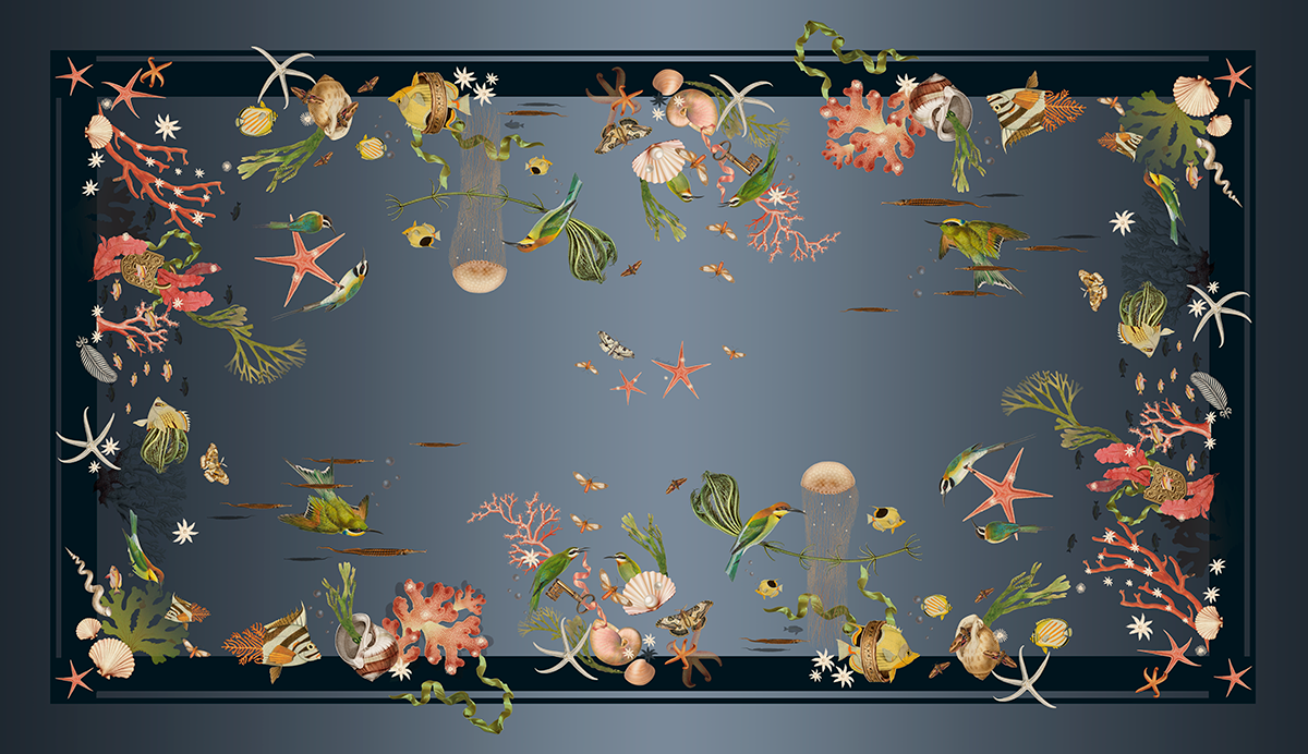 Mantel Coralina