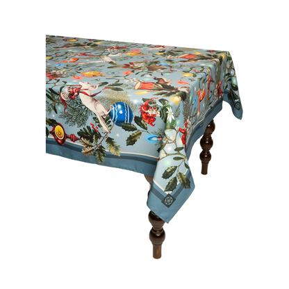 Mantel Santa's Atelier Blue