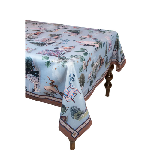 Mantel Blue Doghouse