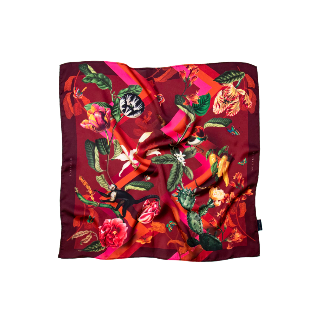 Mascada Flor de Kahlo