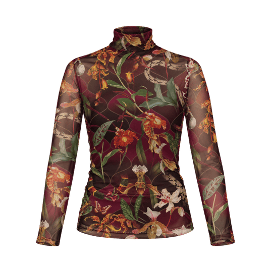 Mesh Top Orquideas Tigre