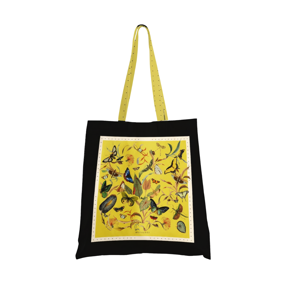 Tote Bag Yellow Butterfly