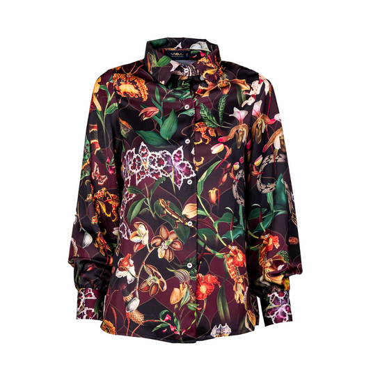 Blusa Orquideas Tigre