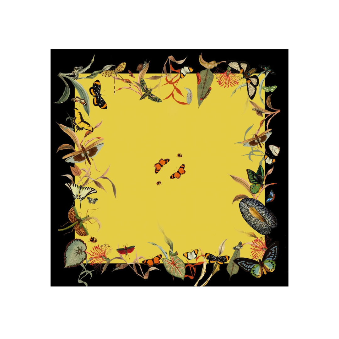 Servilleta Yellow Butterfly