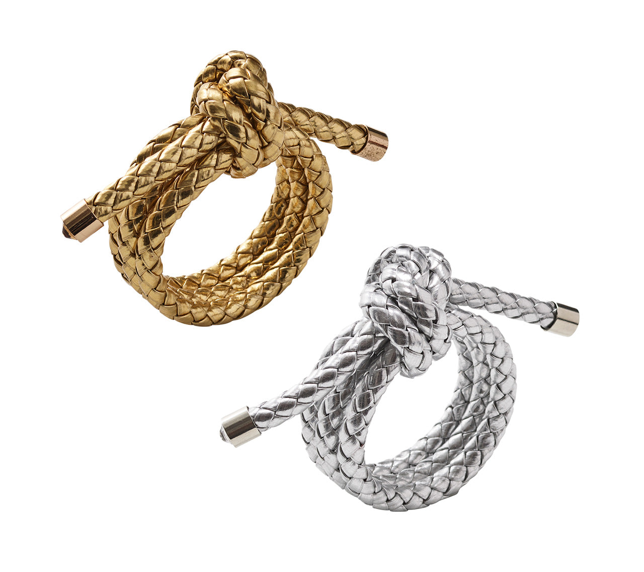 Napking Ring Rope Knot Set de 6