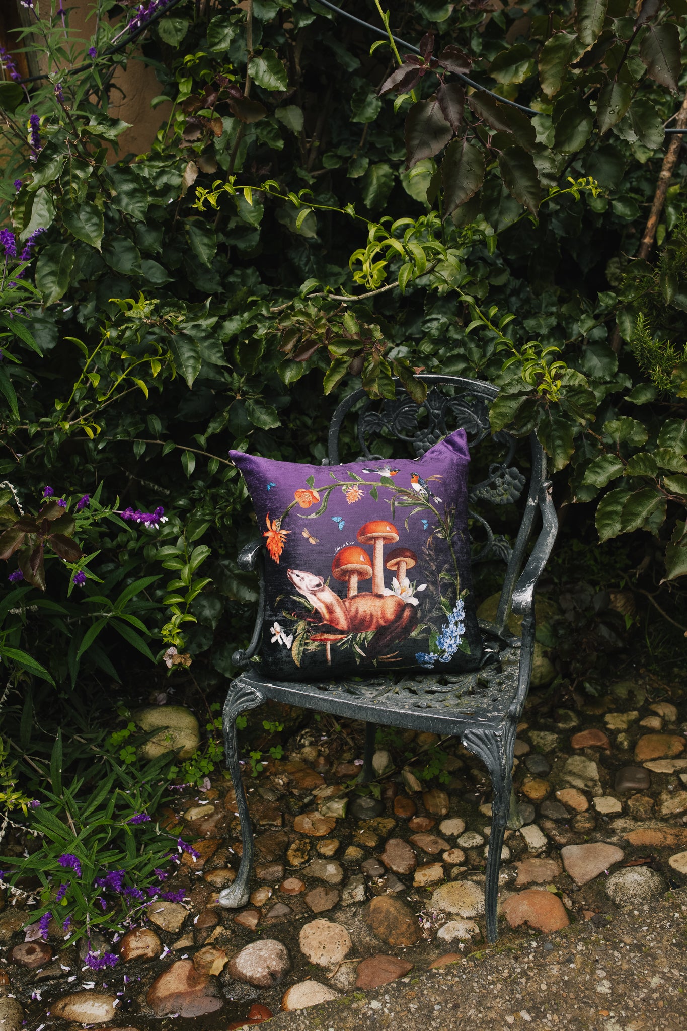 Cojin Woodland Huron Velvet