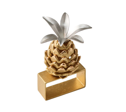 Napkin Ring Sunny Isles Gold/Silver Set de 6
