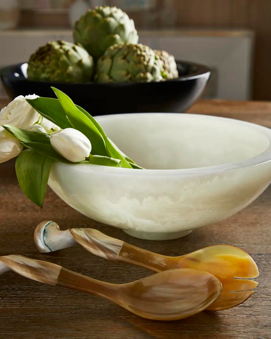 Resin Bowl White