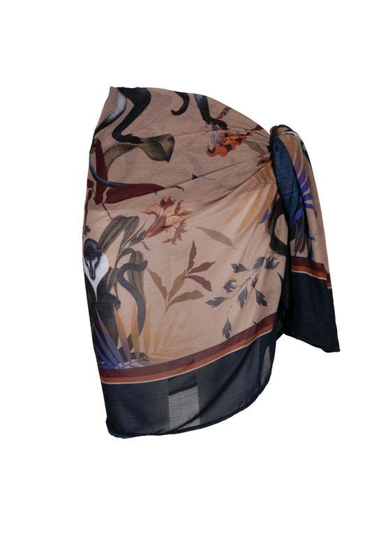 Pareo Monkeys Taupe
