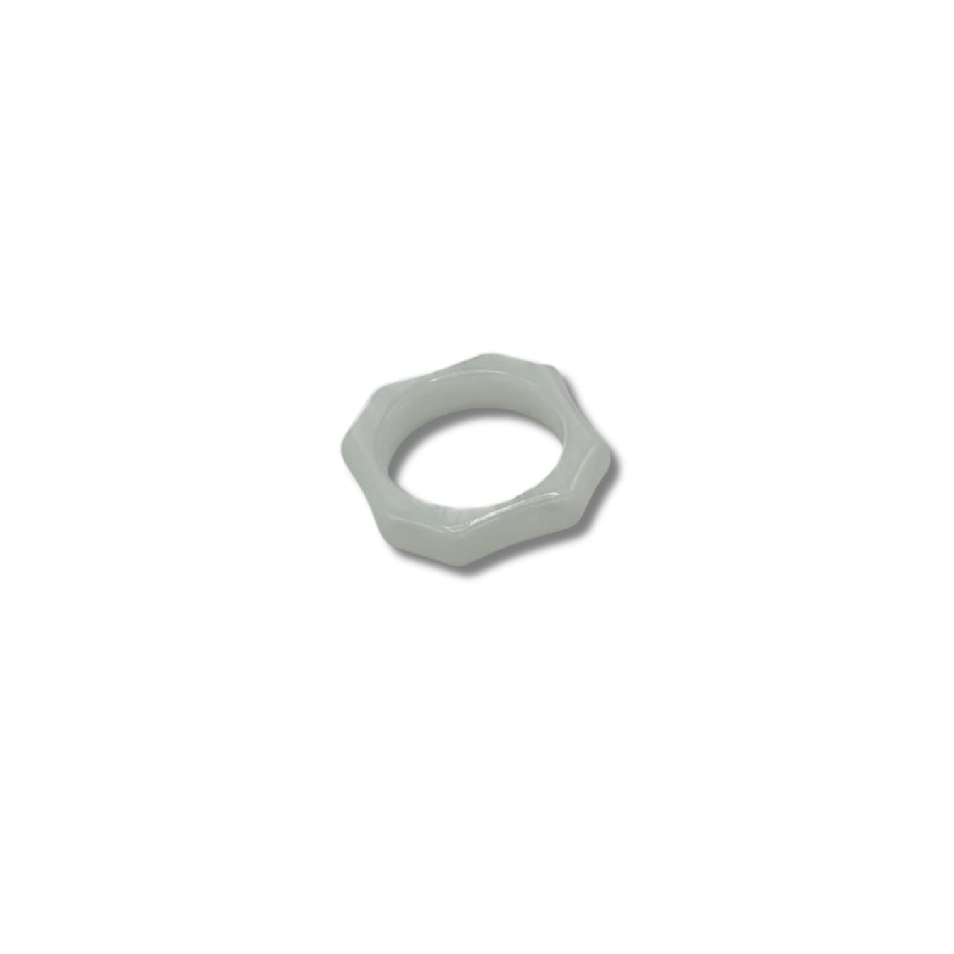 Acrylic Napkin Rings Set de 6