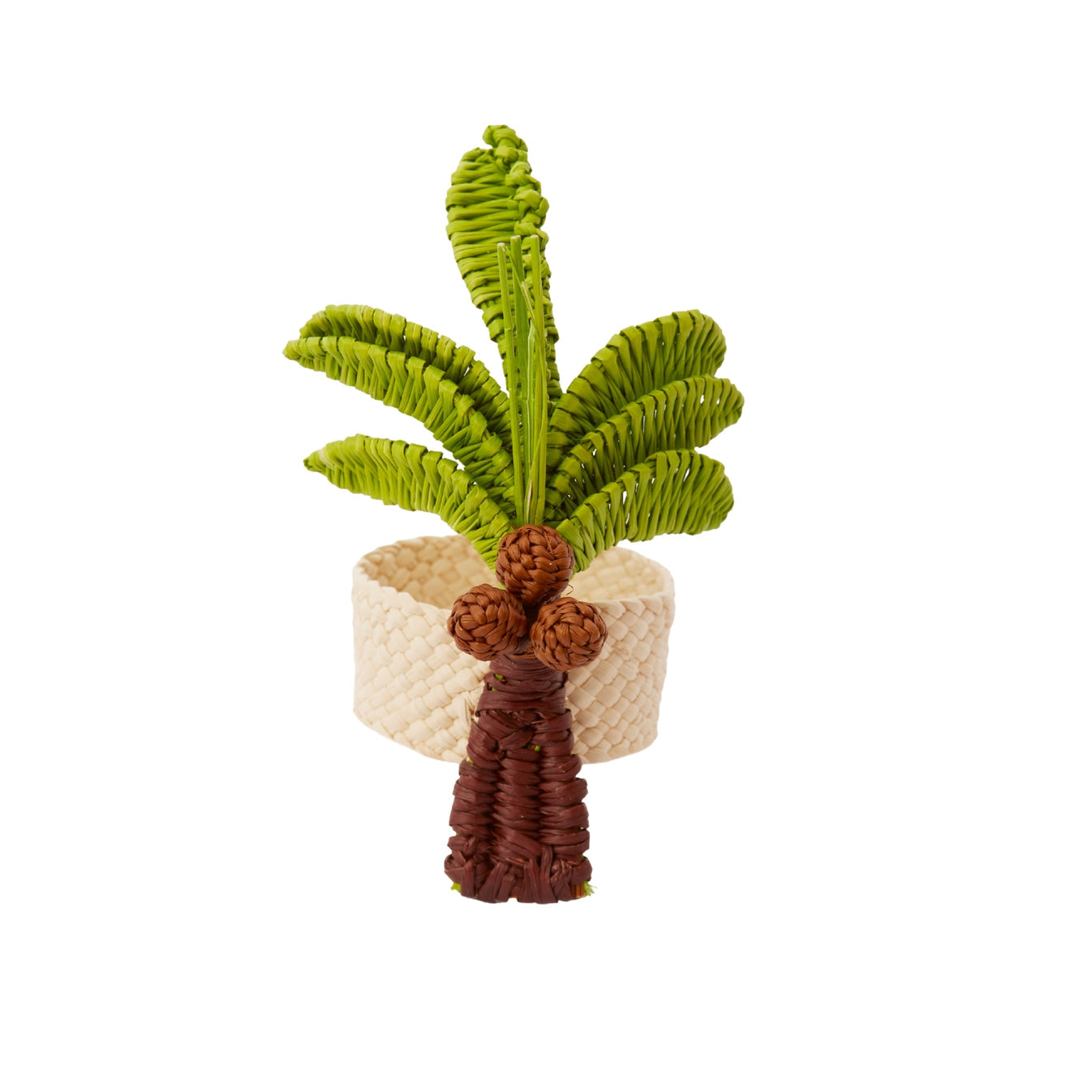 Napkin Ring Coconut Tree Set de 6