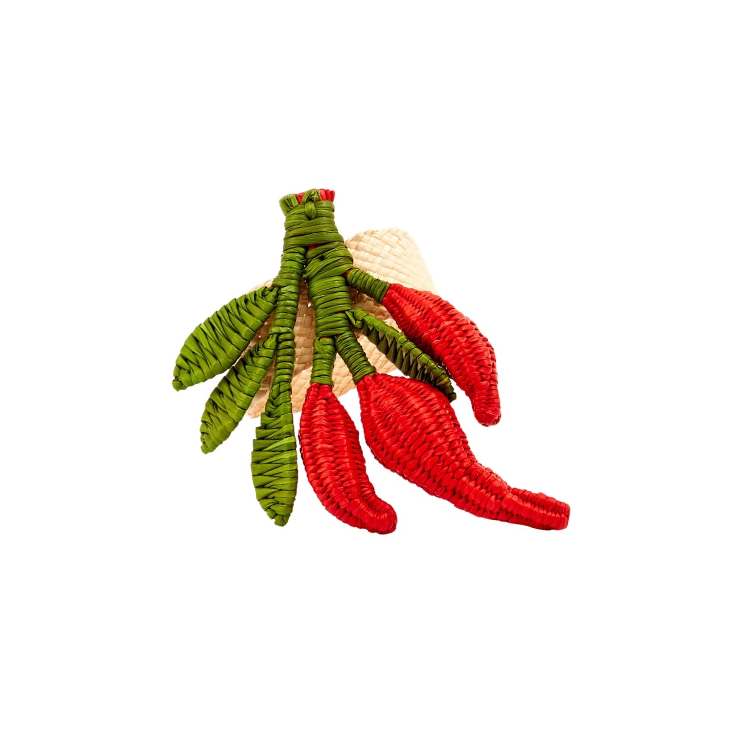 Napkin Ring Hot Pepper Red Set de 6