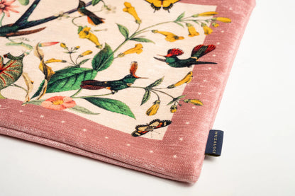 Pink Hummingbid Hand Bag