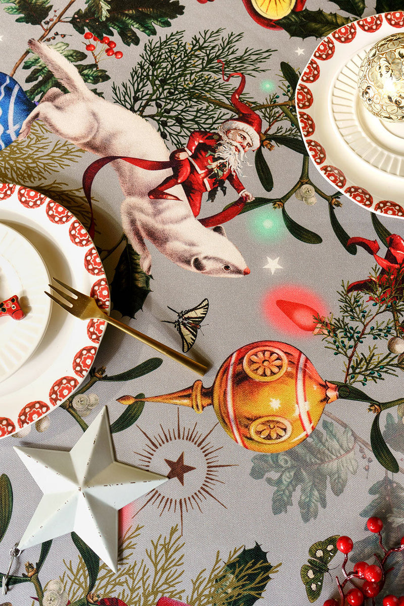 Mantel Santa's Atelier Green