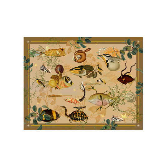Individuales Vintage Fishes